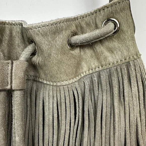 Sam Edelman Fifi Fringed Mini Bucket Crossbody - Picture 6 of 15